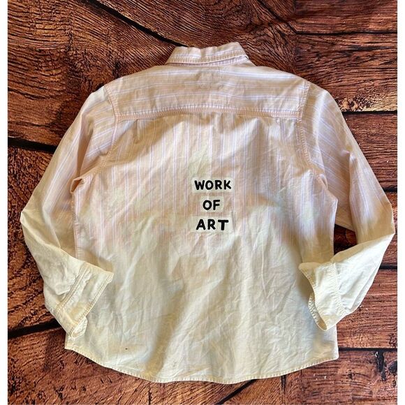 Work of‎ Art (WOA) Button Up Shirt Size M - Picture 5 of 16